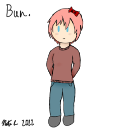 Sayori chibi doodle Sayori chibi doodle